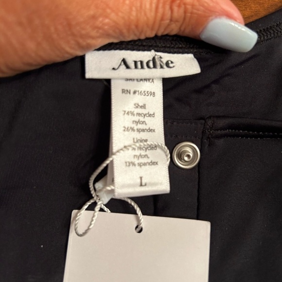 Andie BLACK The Malibu One Piece Swimsuit🆕 - Picture 6 of 8